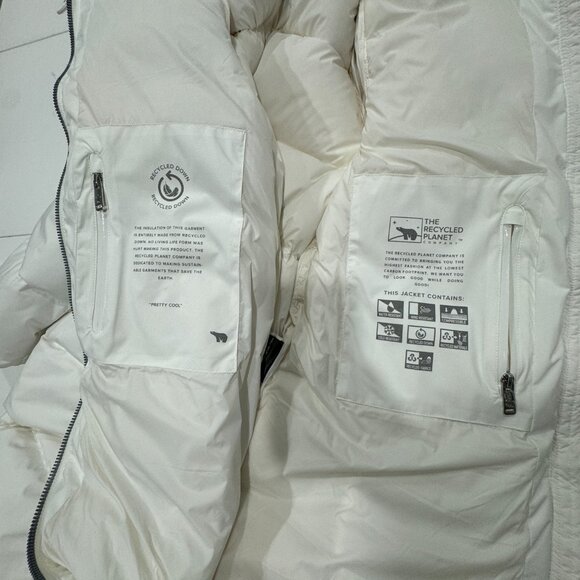 The Recycled Planet Women's Down Jacket, Size L - Picture 12 of 17
